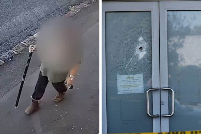 Una mujer utilizó una espada para atacar la oficina de la primera ministra Jacinda Ardern