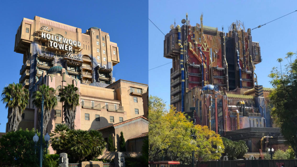 The first pictures of Disneyland’s new Tower of Terror are here, and they sure are something