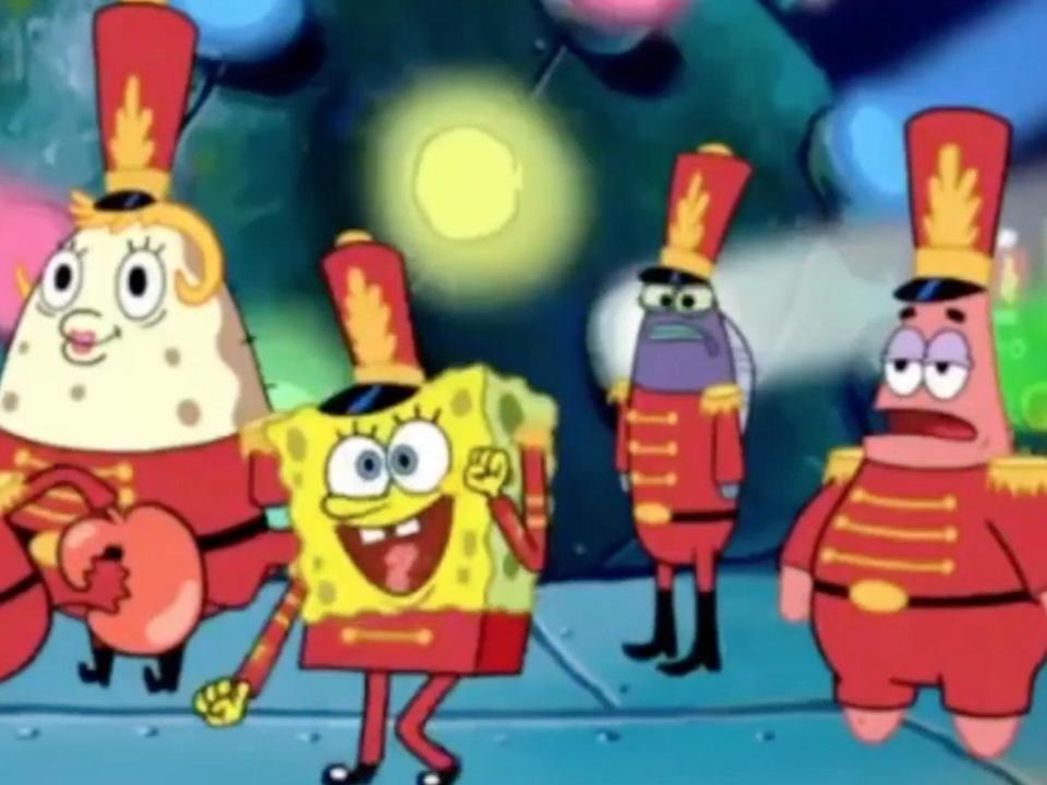 SpongeBob Squarepants fans furious at brief cameo during Super Bowl halftime show