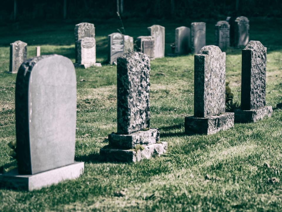 Tombstones In Cemetery (file photo).