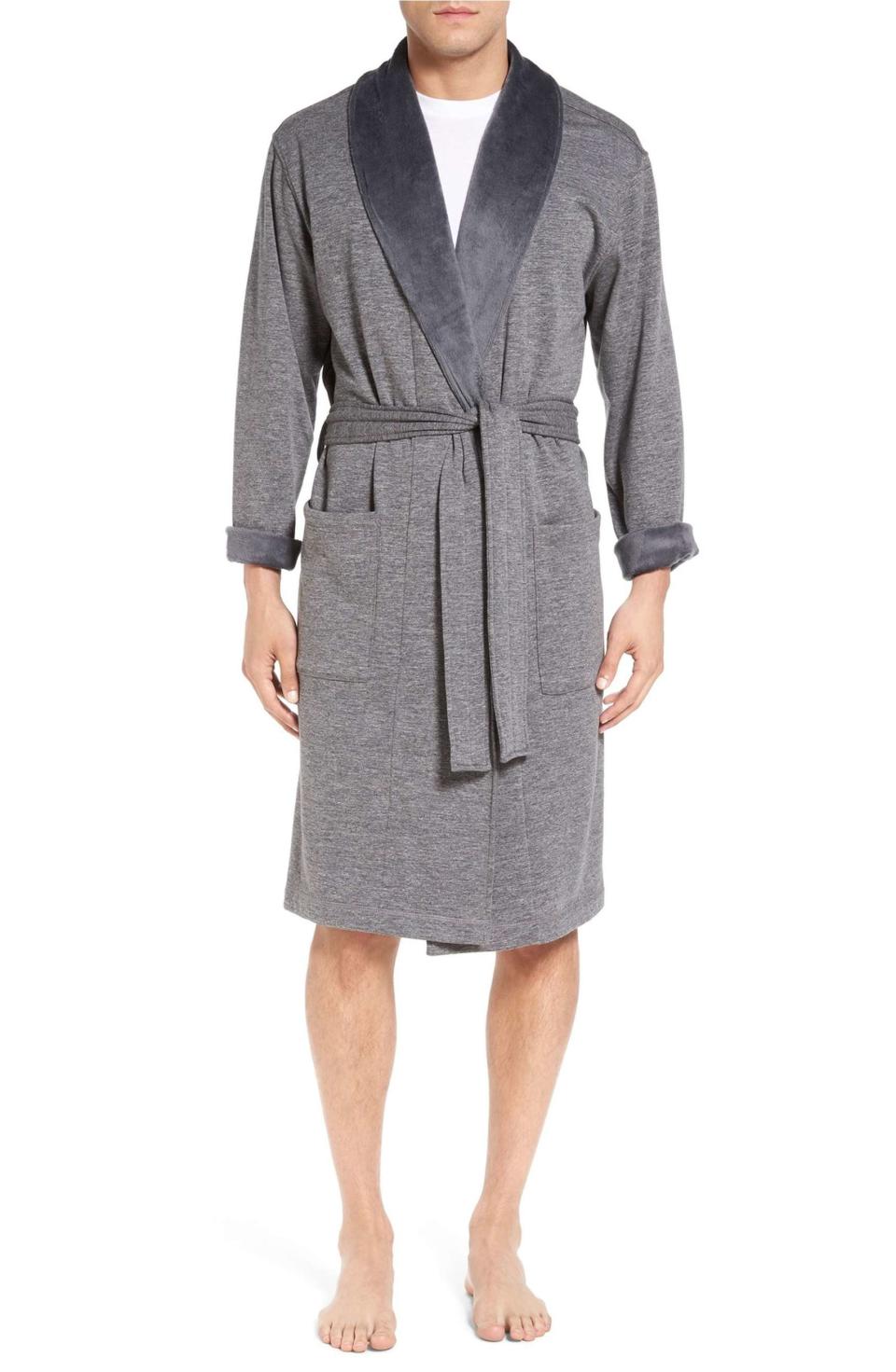 Ugg 'Robinson' Stretch Cotton Robe