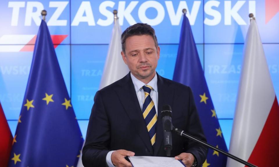 Civic Coalition’s presidential candidate, Rafal Trzaskowski