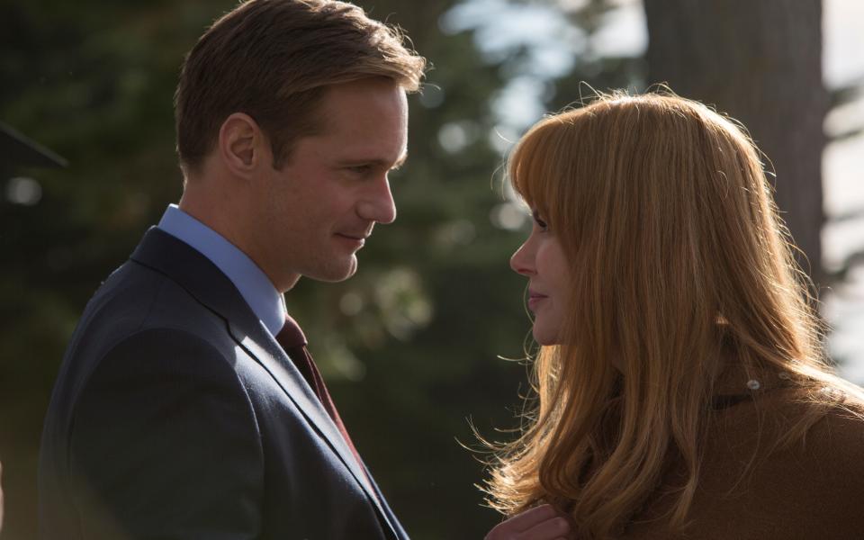 Alexandr Skarsgaard and Nicole Kidman in Big Little Lies - Credit: HBO