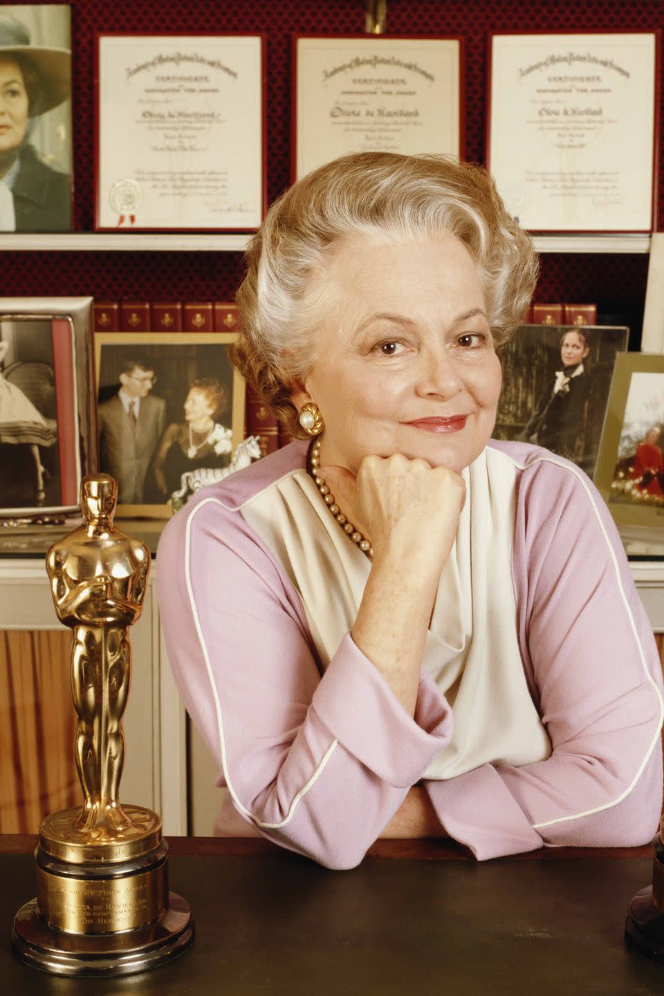 A Look Back at Movie Star Olivia de Havilland's Fantastic Life In Photos