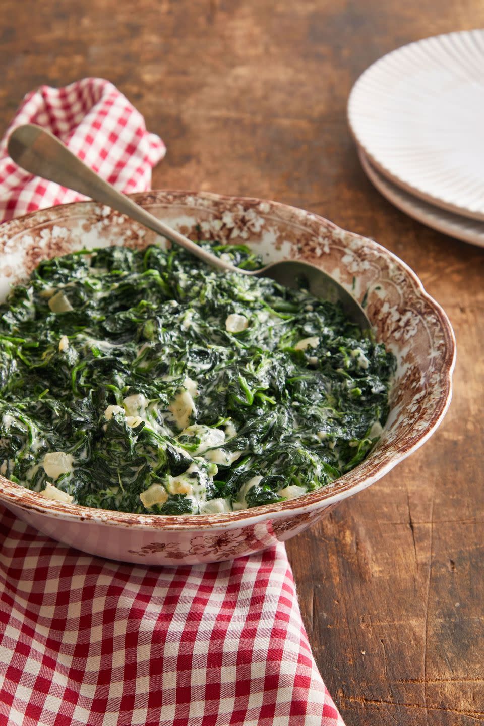 easy creamed spinach recipe