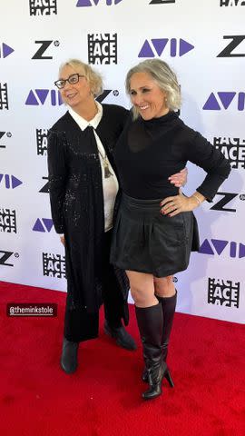 <p>Ricki Lake/Instagram</p> Ricki Lake and Mink Stole on March 3, 2023 in Los Angeles, Calif.