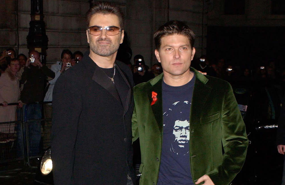 George Michael and Kenny Goss credit:Bang Showbiz