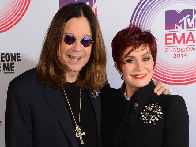 Dave Hogan/MTV 2014/Getty Ozzy Osbourne and Sharon Osbourne attend the MTV EMA's 2014 on November 9, 2014 in Glasgow, Scotland.