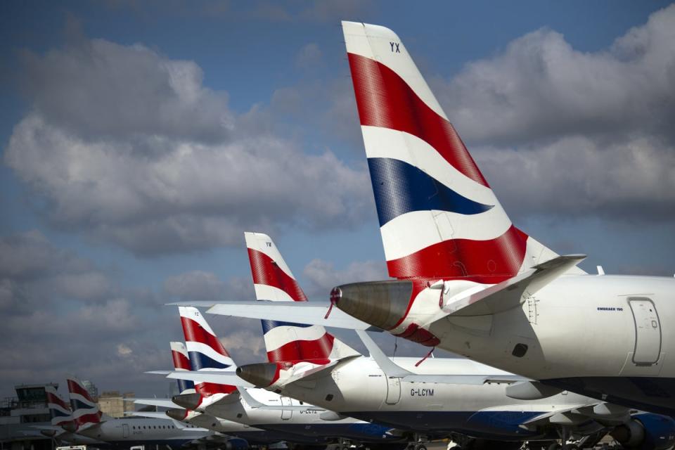 Airline shares jumped on Tuesday. (Victoria Jones/PA) (PA Wire)