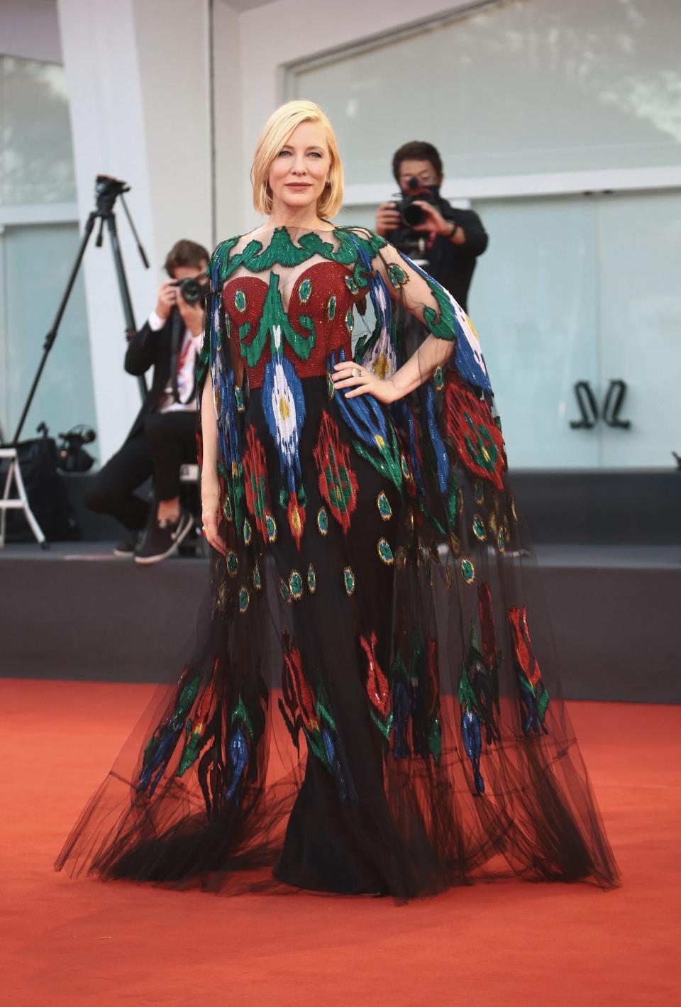 Cate Blanchett attends the 2020 Venice Film Festival.