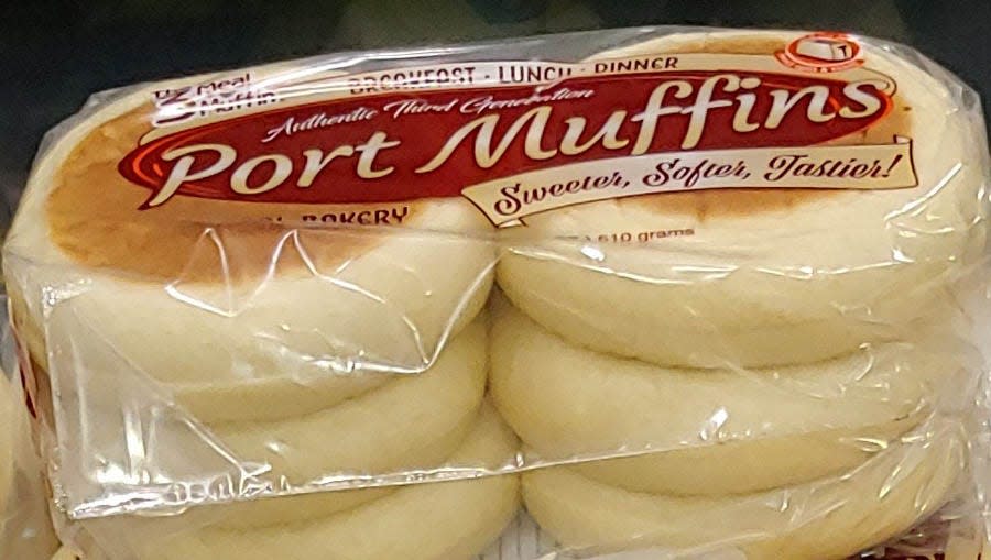 Central Bakery's Port Muffins, or bolos levedos, are available in most grocery stores.