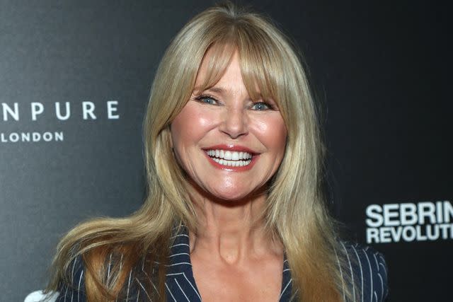 <p>Manny Carabel/Getty</p> Christie Brinkley attends the "On Our Way" world premiere at Village East Cinema on May 18, 2023