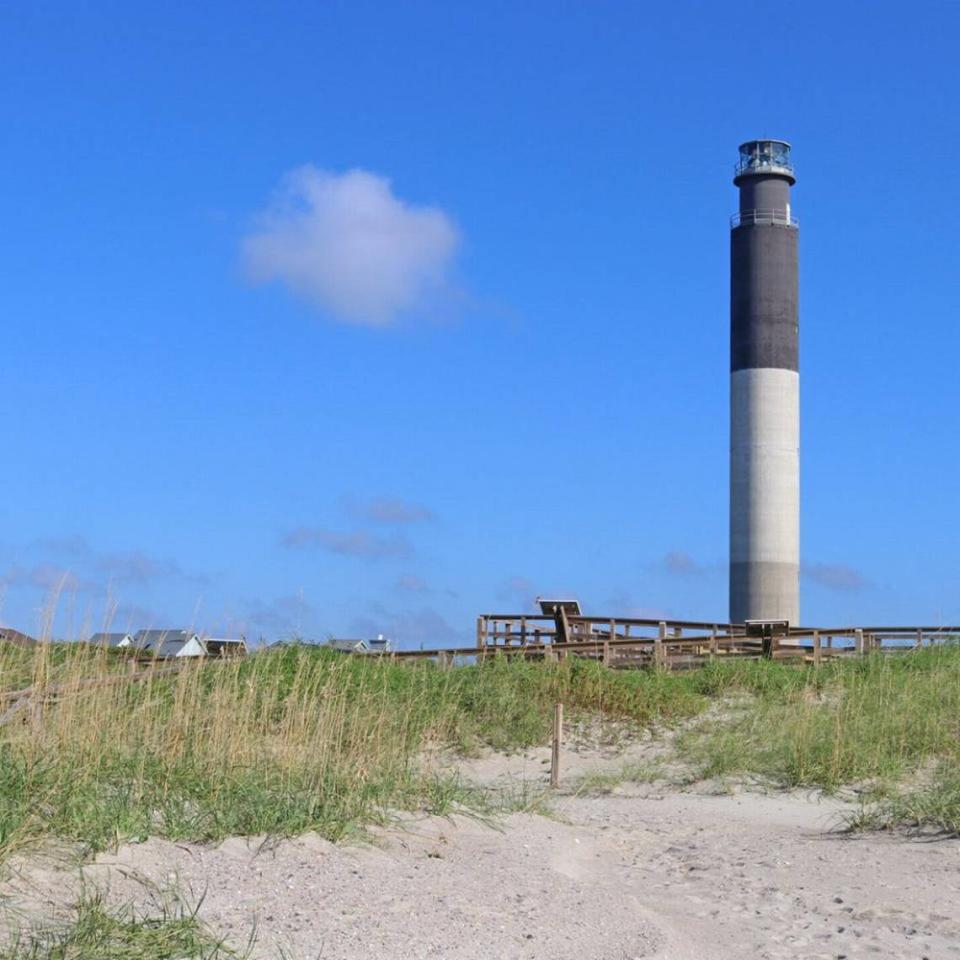 Pencil-shaped Oak Island Lighthouse in Caswell Beach was one of the last light stations built in the U.S., going up in 1958. It’s open for tours year-round. Reservations are suggested and should be made well in advance. Visit NC/N.C. Department of Commerce