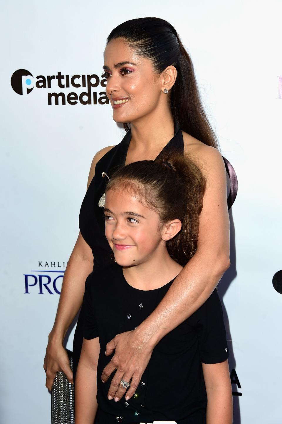 Salma Hayek and Valentina Pinault