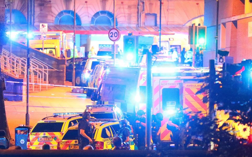 Explosions at The Manchester Arena on Monday evening - Credit: Eamonn and James Clarke