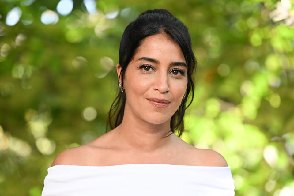 Leïla Bekhti a complètement craquer pour un parfum pour homme de la maison Caron. (Photo by Stephane Cardinale - Corbis/Corbis via Getty Images)