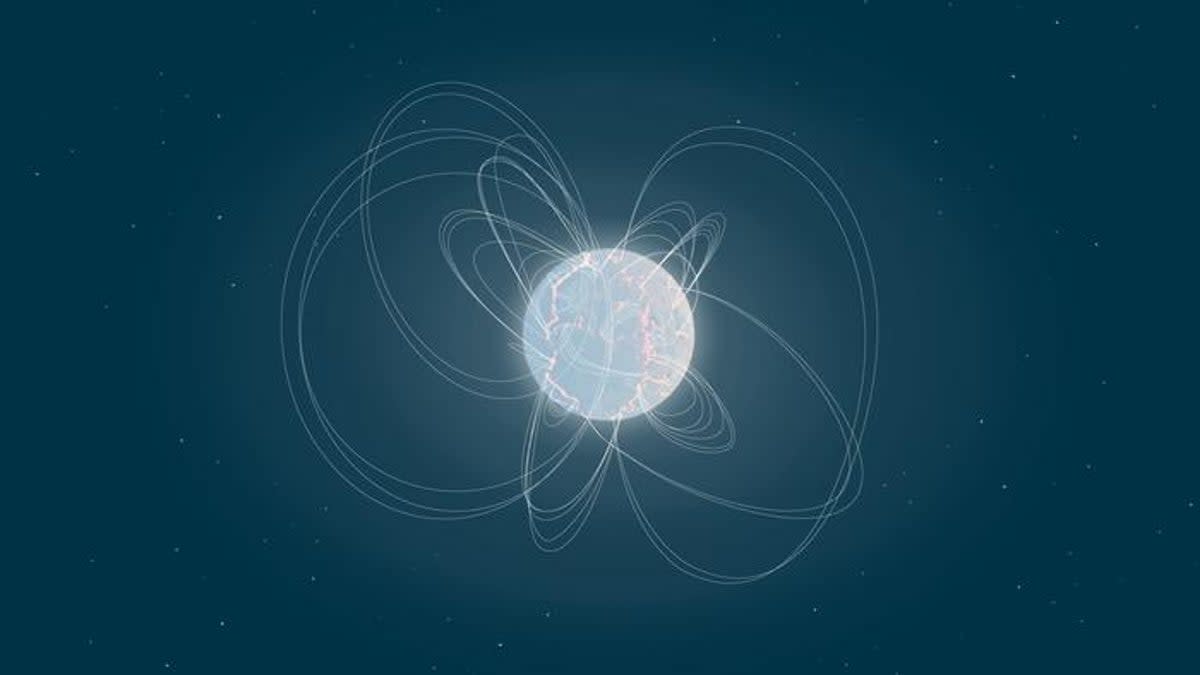 Artist's impression of a magnetar (ESA)