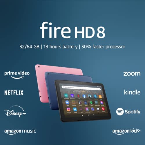 Fire HD 10 Plus tablet, 10.1, 1080p Full HD, 32 GB, (2021 release),  Slate