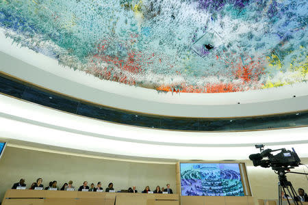 General view of the Human Rights Council 26th Special Session on the human rights situation in South Sudan, Geneva, Switzerland, December 14, 2016. REUTERS/Pierre Albouy