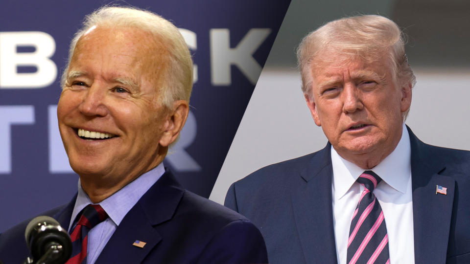 Biden and Trump