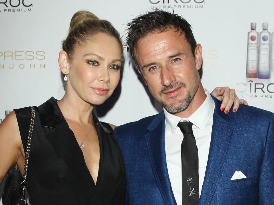 Kym Johnson and David Arquette in September 2011.