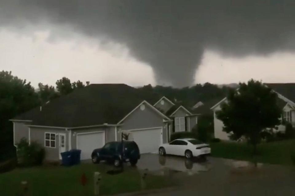 Huge 'violent' tornado rips through Missouri capital Jefferson City leaving at least three dead