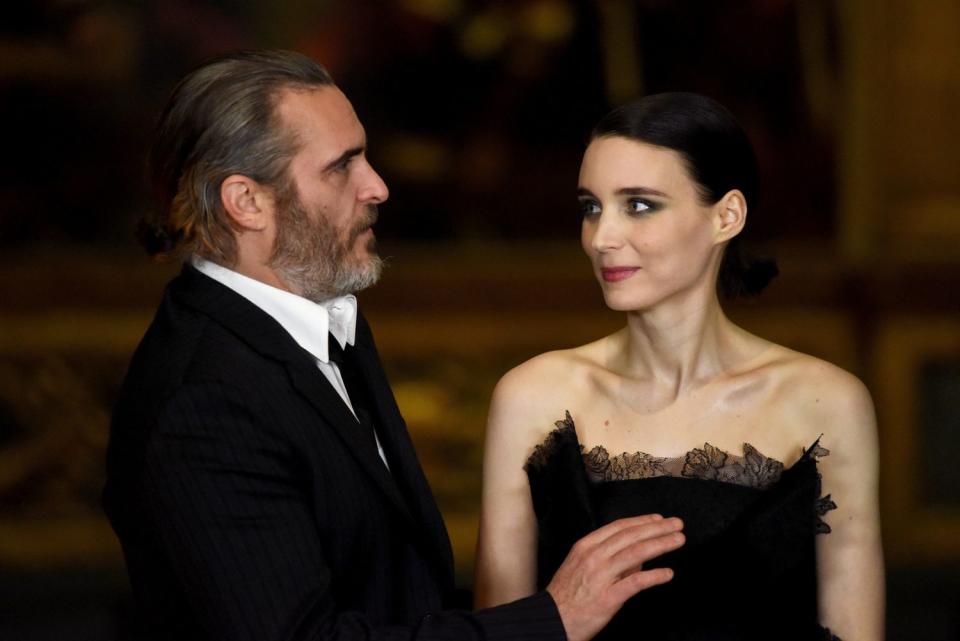 2016: Joaquin Phoenix and Rooney Mara costar in 'Mary Magdalene'