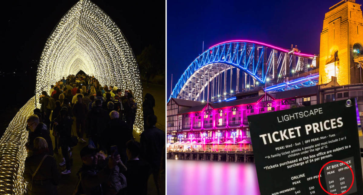 Vivid Sydney slammed for 'ridiculous' detail costing families: 'Rip off'