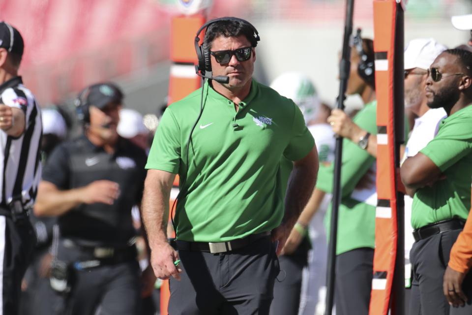 Seth Littrell has North Texas on the right track. (Getty)