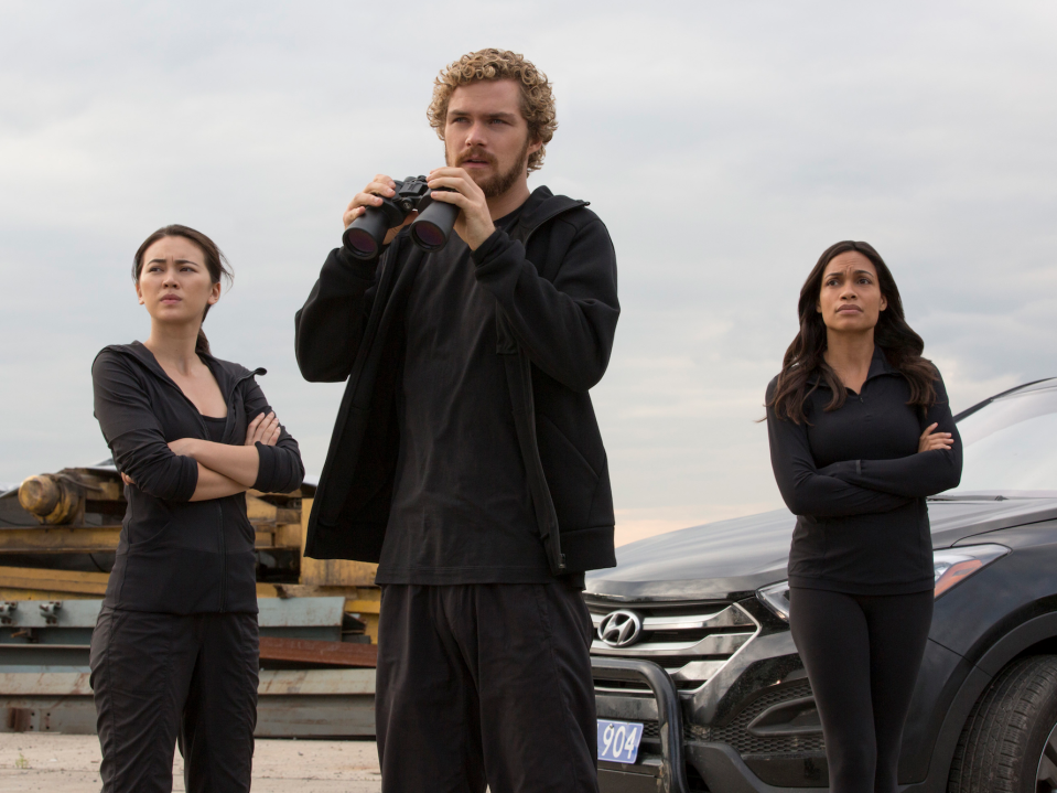 iron fist jessica hanwick finn jones rosario dawson netflix