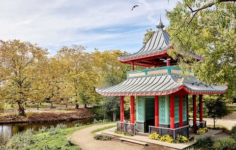 Chinese Pagoda, Victoria Park - Credit: Getty