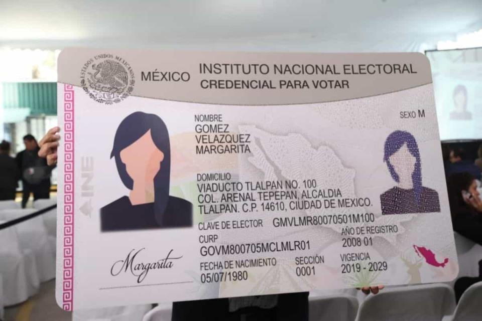 datos ine credencial para votar