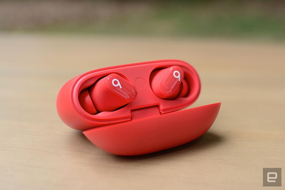 <p>Beats’ latest true wireless earbuds have a design with more universal appeal than its Powerbeats Pro. The company has covered the basics with balanced sound quality, on-board controls, capable ANC and an ambient sound mode. It also added bonuses like support for hands-free Siri and Dolby Atmos in Apple Music. And most importantly, Beats is offering these features for $150.</p> 