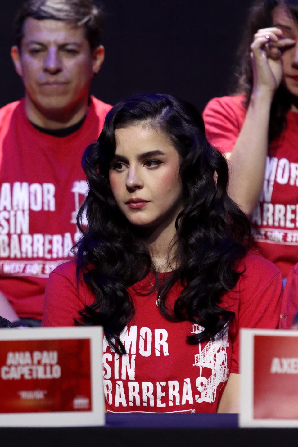 Ana Paula Capetillo shares the stage with her mother in the famous concert, which comes to the Teatro Centenario in Coyoacan.  (Photo by Adrian Monroy/Medios y Media/Getty Images)