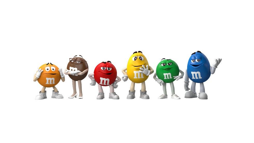 M&M characters