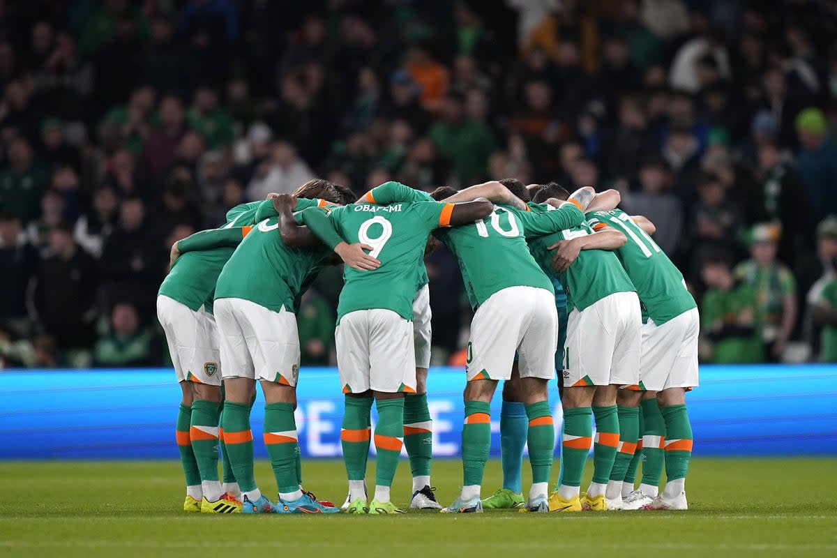 The Republic of Ireland face Norway in a friendly at the Aviva Stadium on Thursday evening (Niall Carson/PA) (PA Wire)