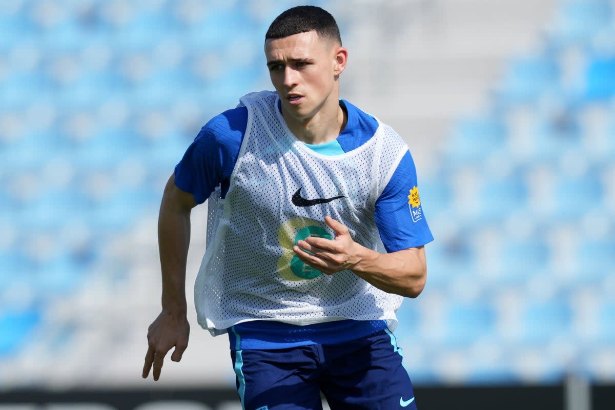 Phil Foden has impressed for Manchester City this season (Martin Rickett/PA) (PA Wire)
