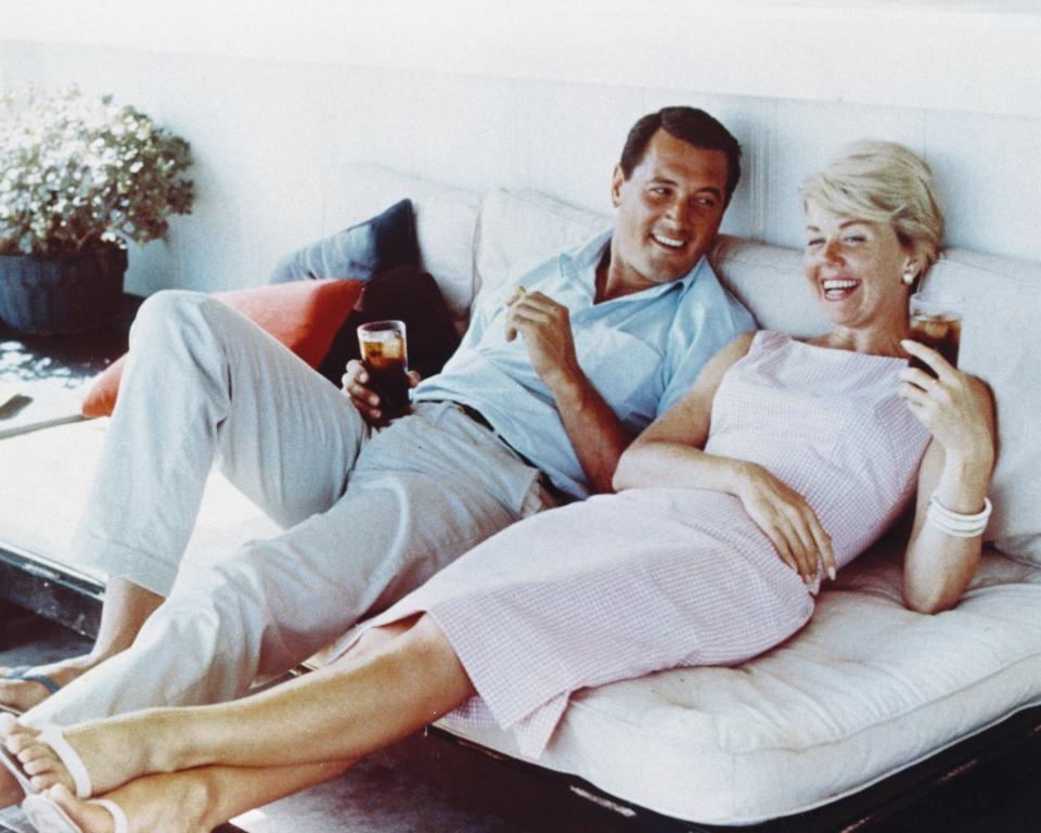 Doris Day and Rock Hudson, circa 1960