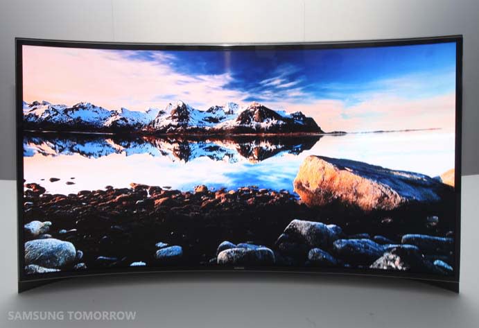 Samsung Curved OLED HDTV