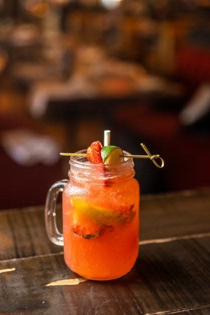 Celebrate National Rum Day with a strawberry mojito from Elisabetta's.