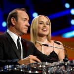 Liam Neeson Sharon Stone Show Support for Kevin Spacey 2