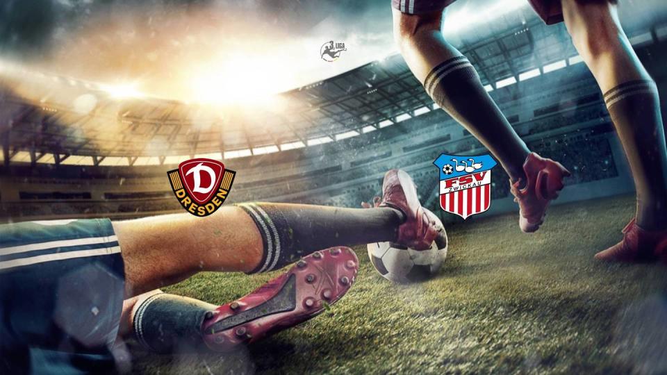 Keine Tore für Dynamo Dresden und Zwickau