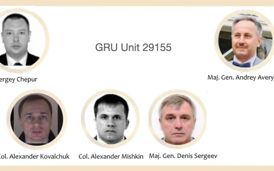 GRU agents alleged by Bellingcat to have conducted the Salisbury poisoning. - Bellingcat