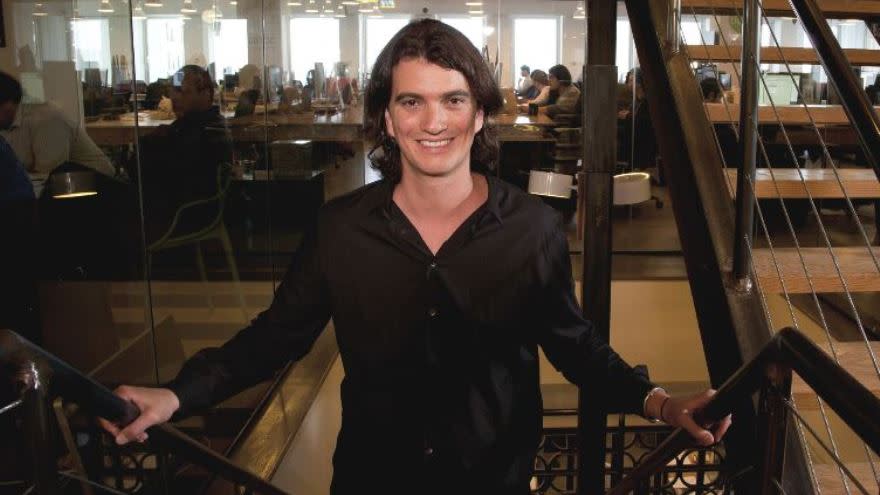 Adam Neumann, el CEO de WeWork, 