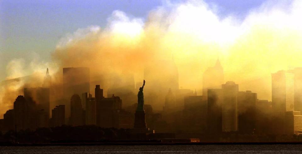 Manhattan, un día después del 11S