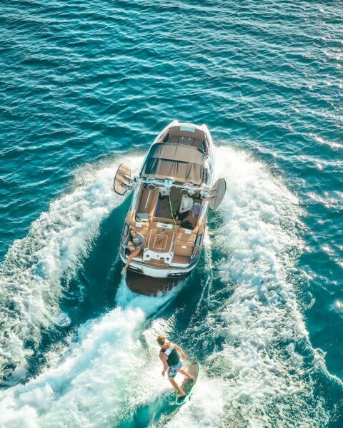 Boat, Water, Driving