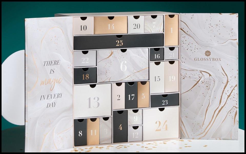 GLOSSYBOX Feel The Magic Advent Calendar best beauty advent calendar