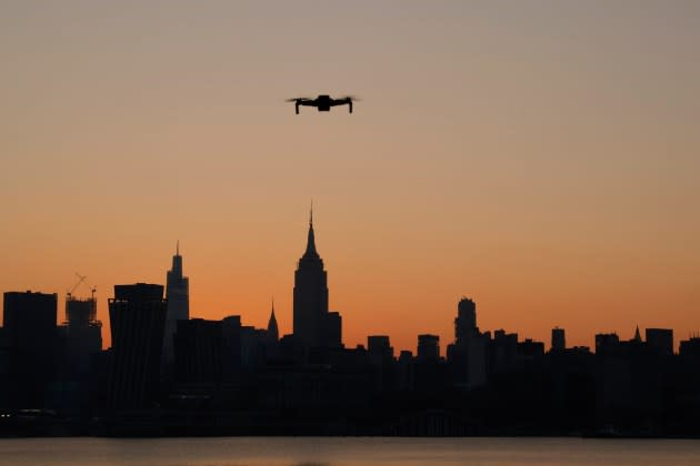 New-York-Drone-Labor-Day - Credit: Gary Hershorn/Getty Images