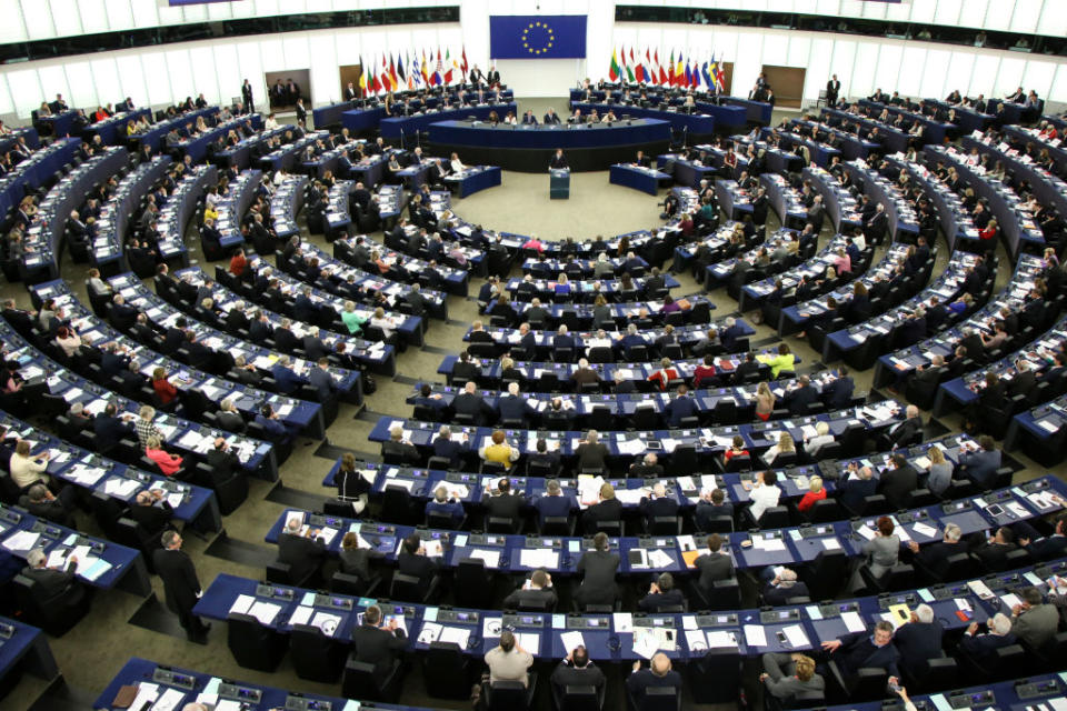 Il parlamento a Strasburgo (foto: Getty)