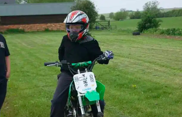 Harry had been riding motorbikes from a young age and was "very capable".